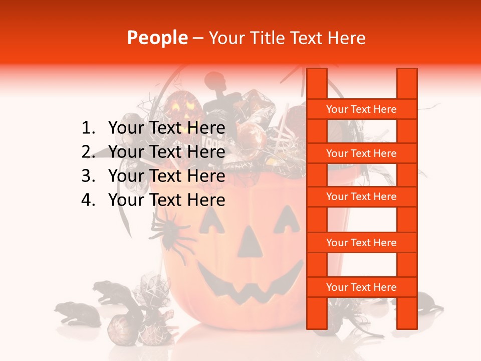 White Mice Halloween PowerPoint Template