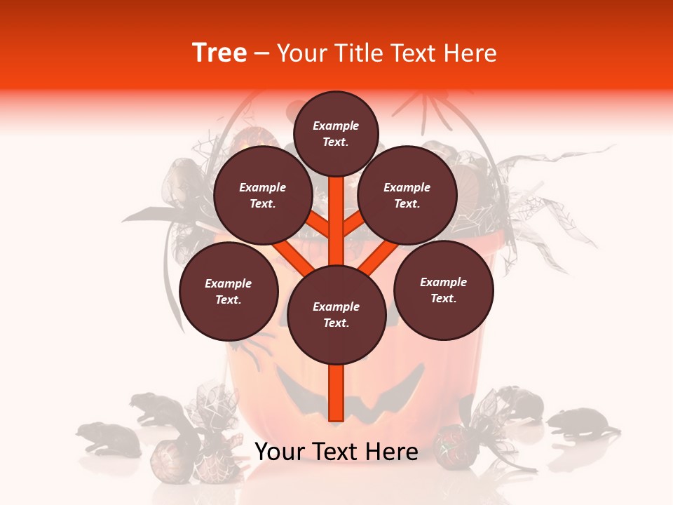 White Mice Halloween PowerPoint Template