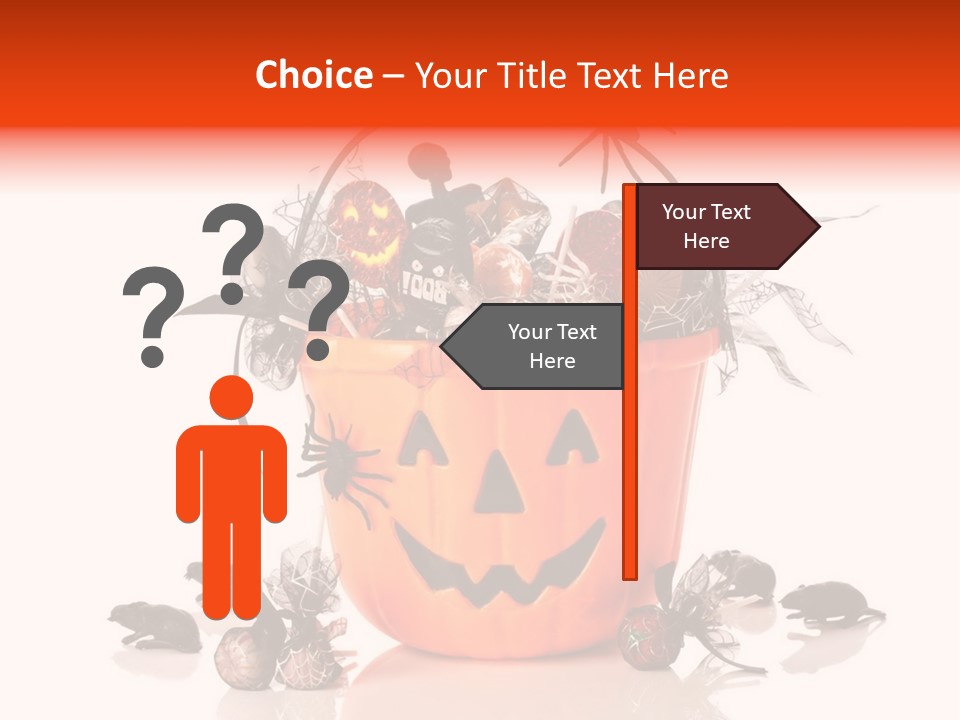 White Mice Halloween PowerPoint Template