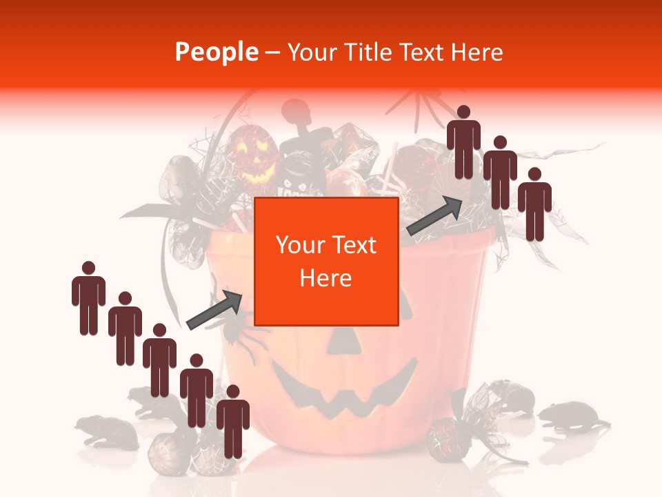 White Mice Halloween PowerPoint Template