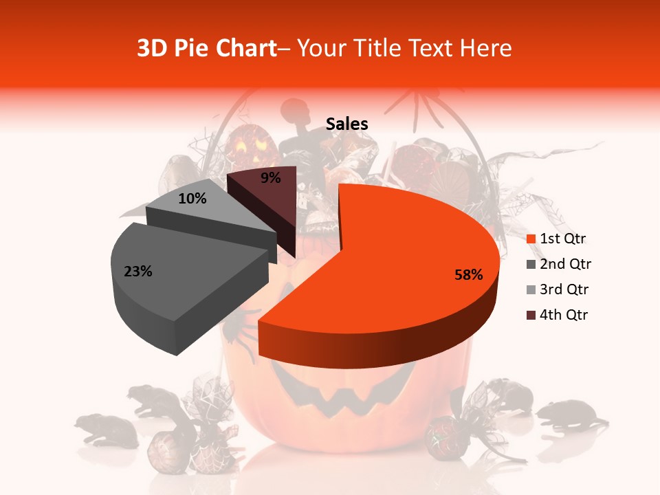 White Mice Halloween PowerPoint Template
