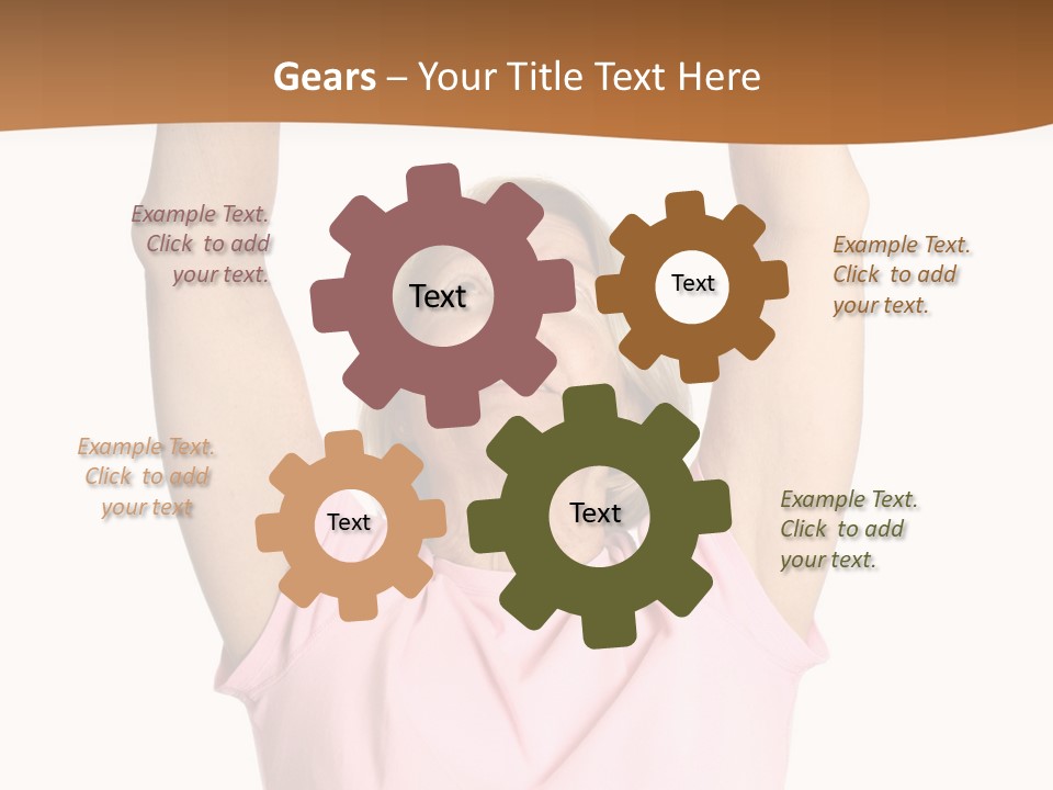 Woman Meal Protein PowerPoint Template