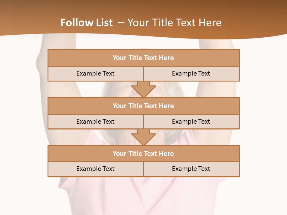 Woman Meal Protein PowerPoint Template