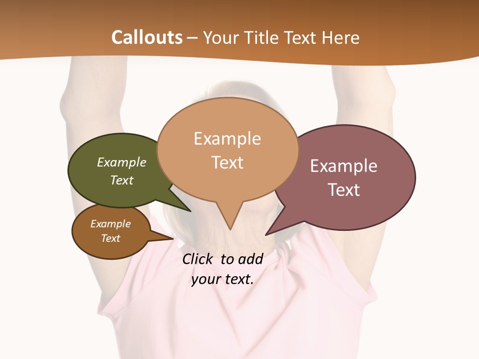 Woman Meal Protein PowerPoint Template