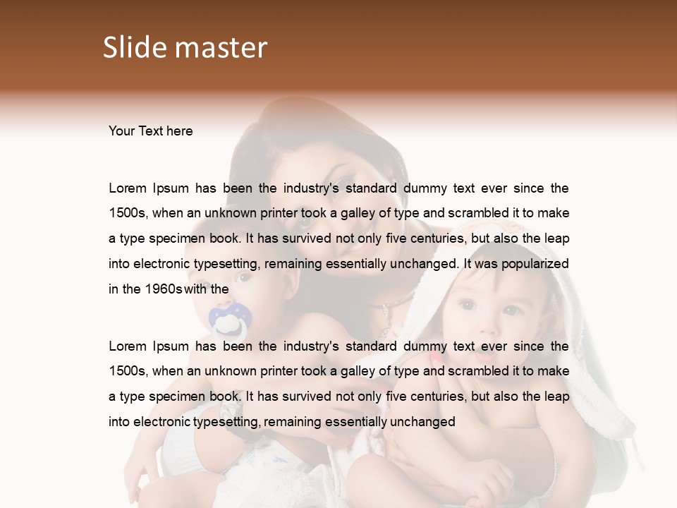 Smoked Section Appetizer PowerPoint Template