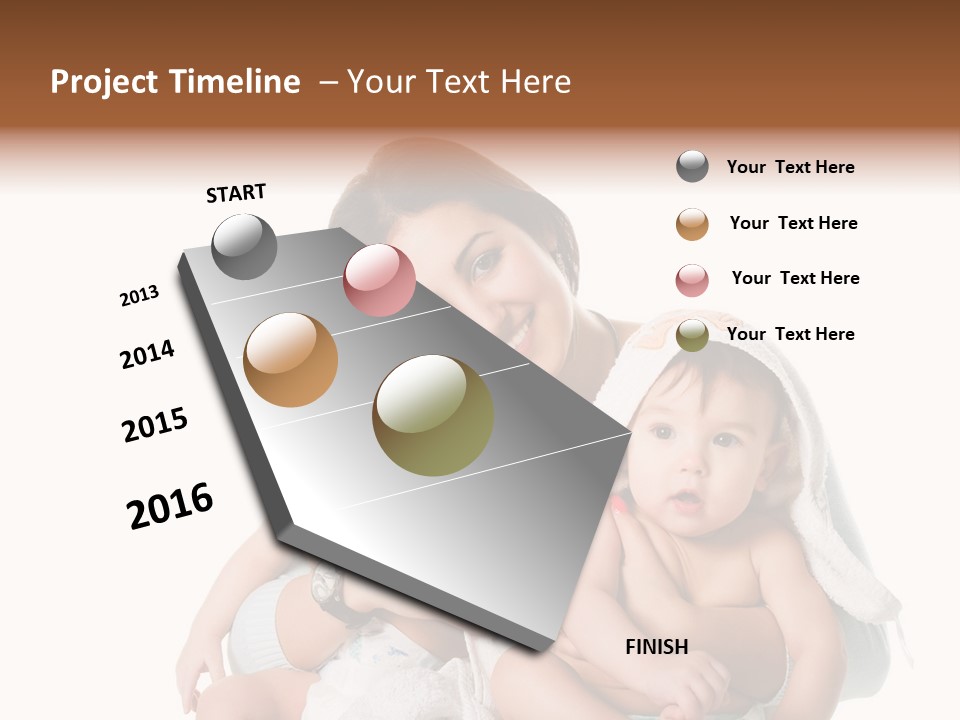 Smoked Section Appetizer PowerPoint Template