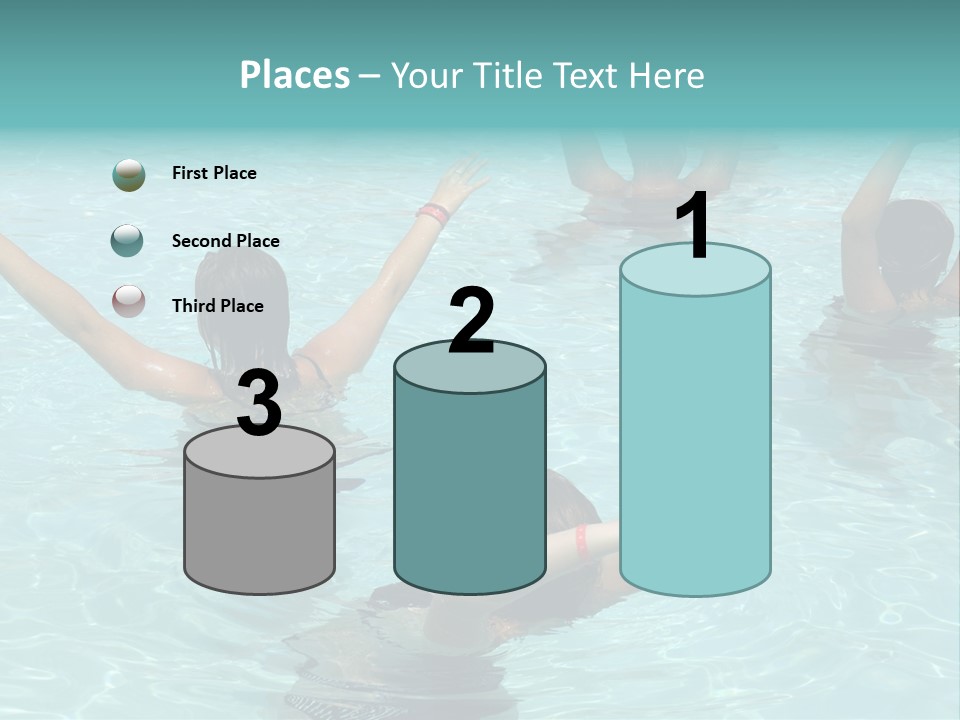 Red Sea Woman PowerPoint Template