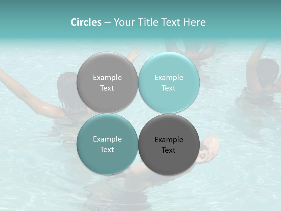 Red Sea Woman PowerPoint Template