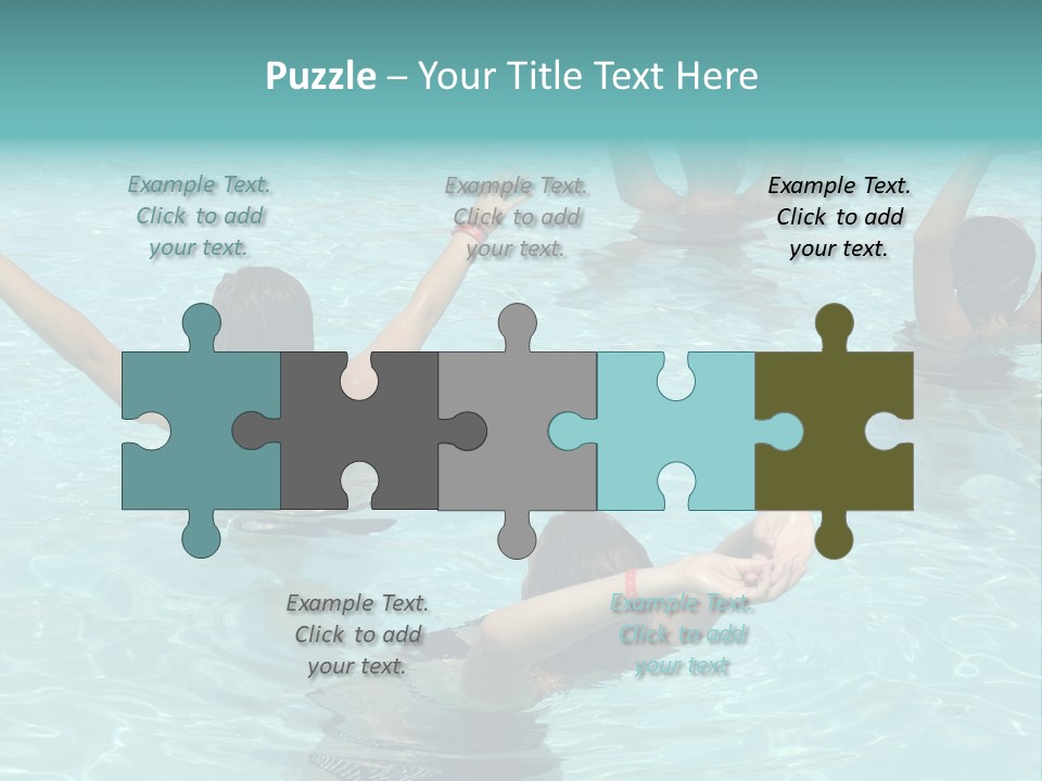 Red Sea Woman PowerPoint Template