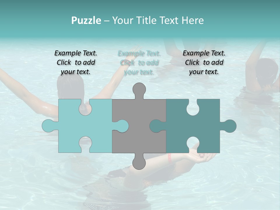 Red Sea Woman PowerPoint Template