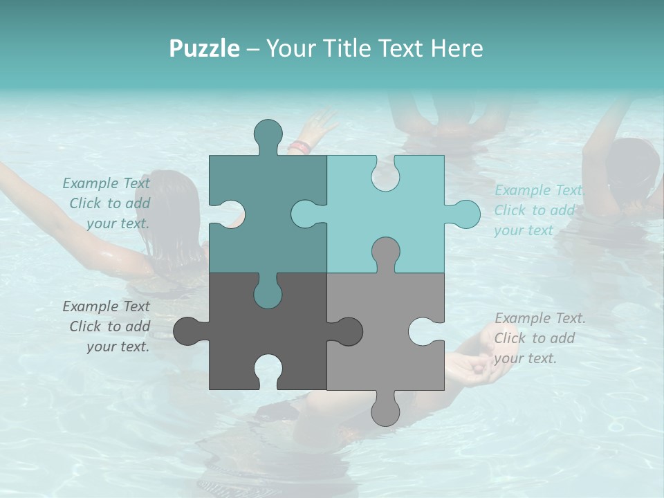 Red Sea Woman PowerPoint Template