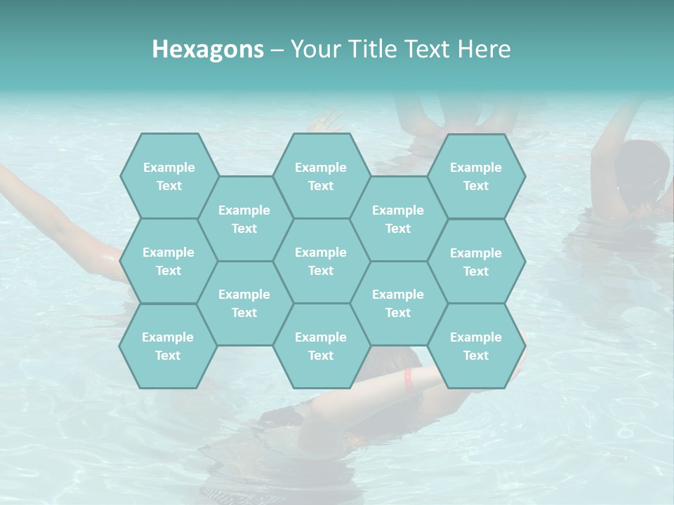 Red Sea Woman PowerPoint Template