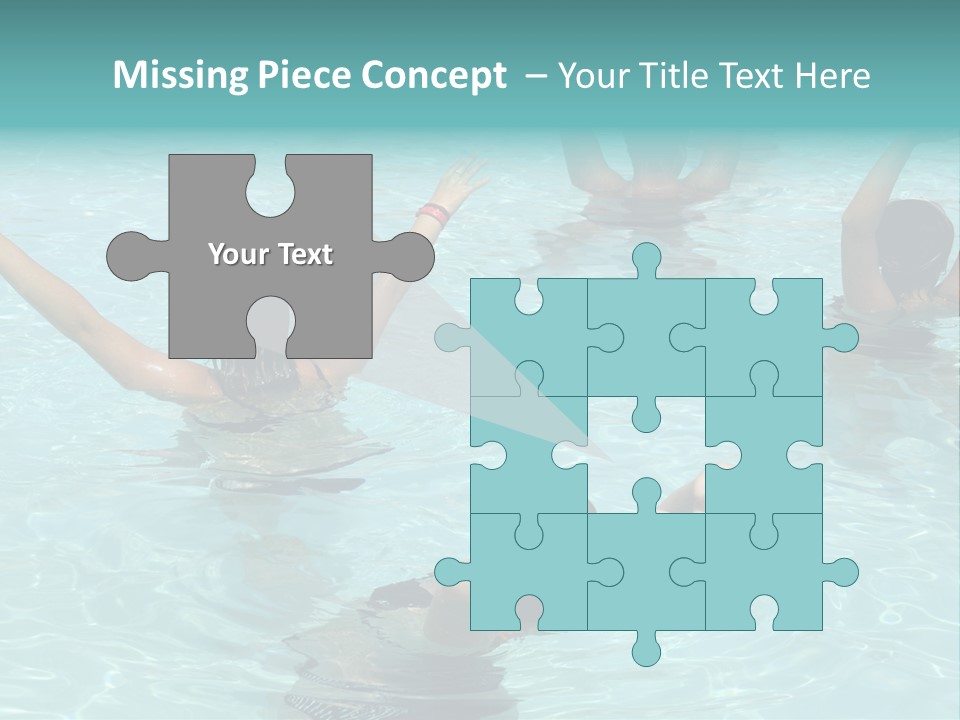 Red Sea Woman PowerPoint Template