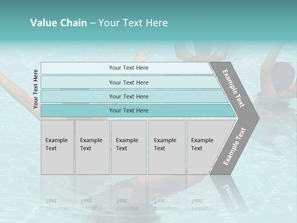 Red Sea Woman PowerPoint Template