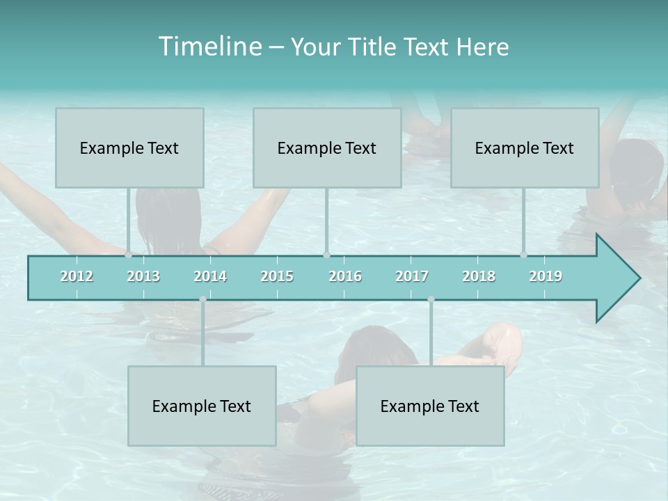 Red Sea Woman PowerPoint Template