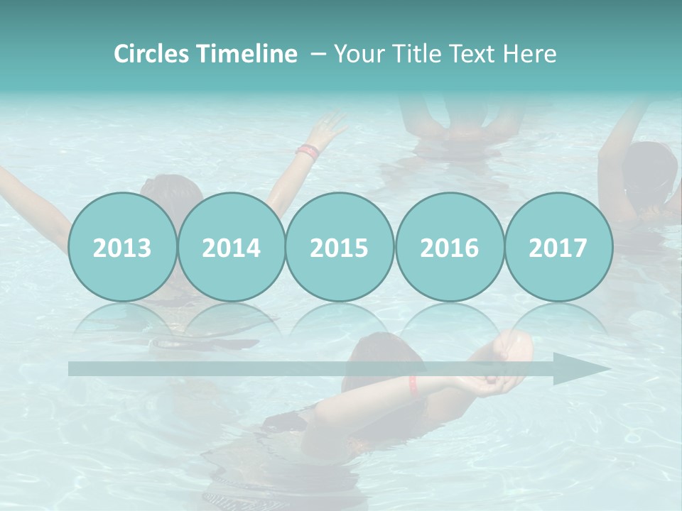 Red Sea Woman PowerPoint Template