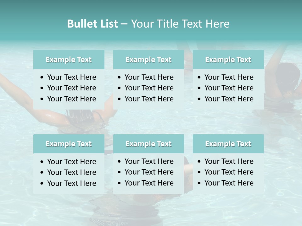 Red Sea Woman PowerPoint Template