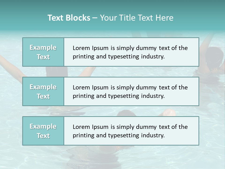 Red Sea Woman PowerPoint Template