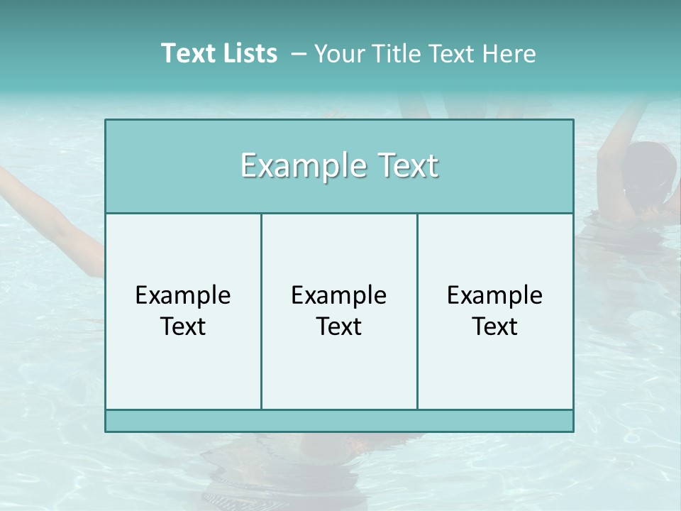 Red Sea Woman PowerPoint Template