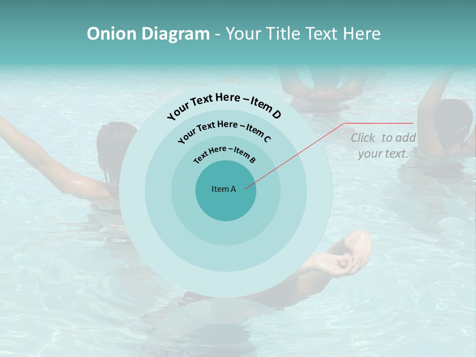 Red Sea Woman PowerPoint Template