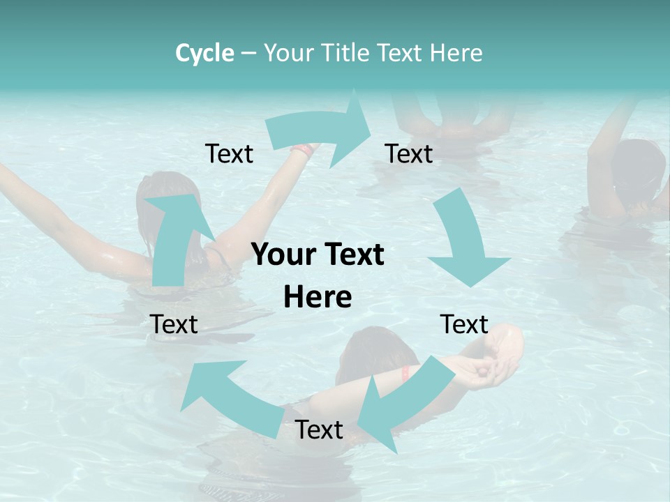 Red Sea Woman PowerPoint Template