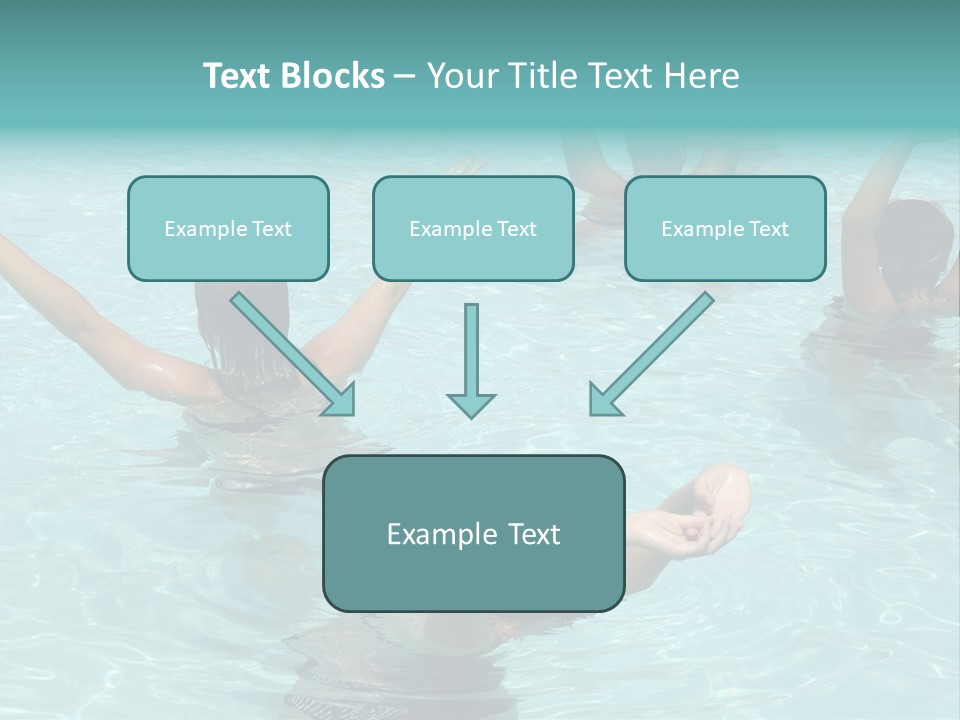 Red Sea Woman PowerPoint Template