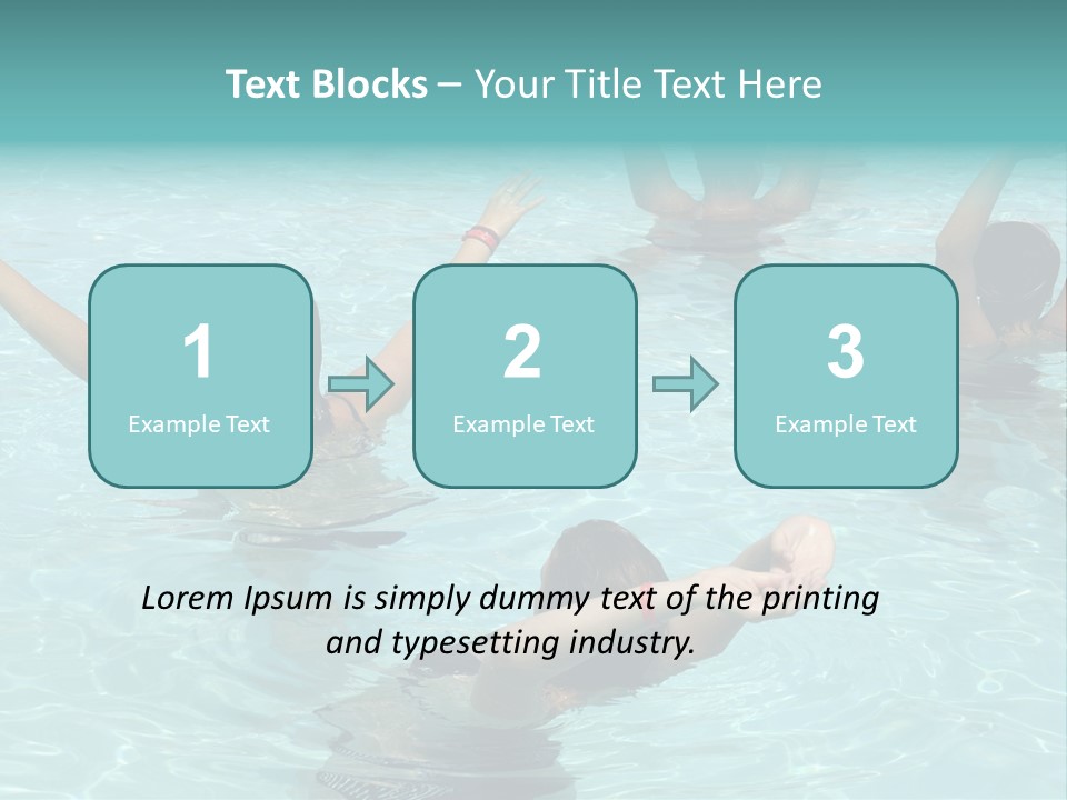 Red Sea Woman PowerPoint Template