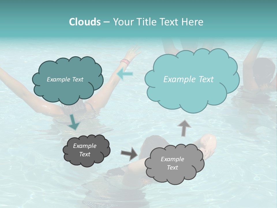 Red Sea Woman PowerPoint Template