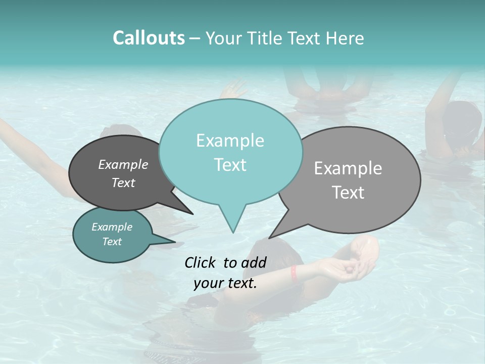 Red Sea Woman PowerPoint Template