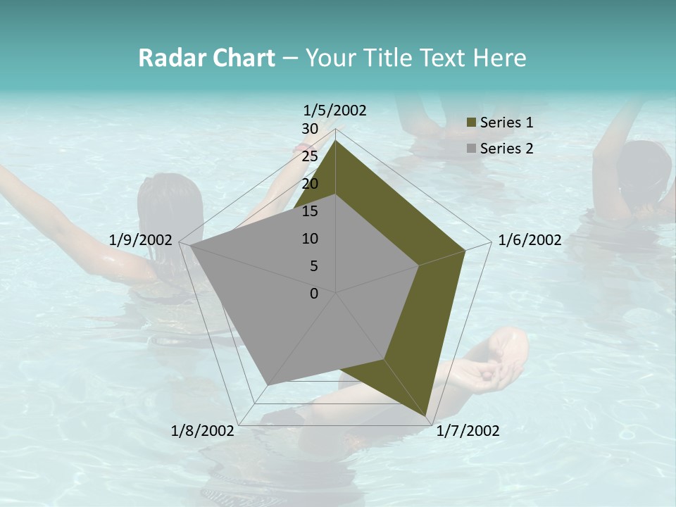 Red Sea Woman PowerPoint Template