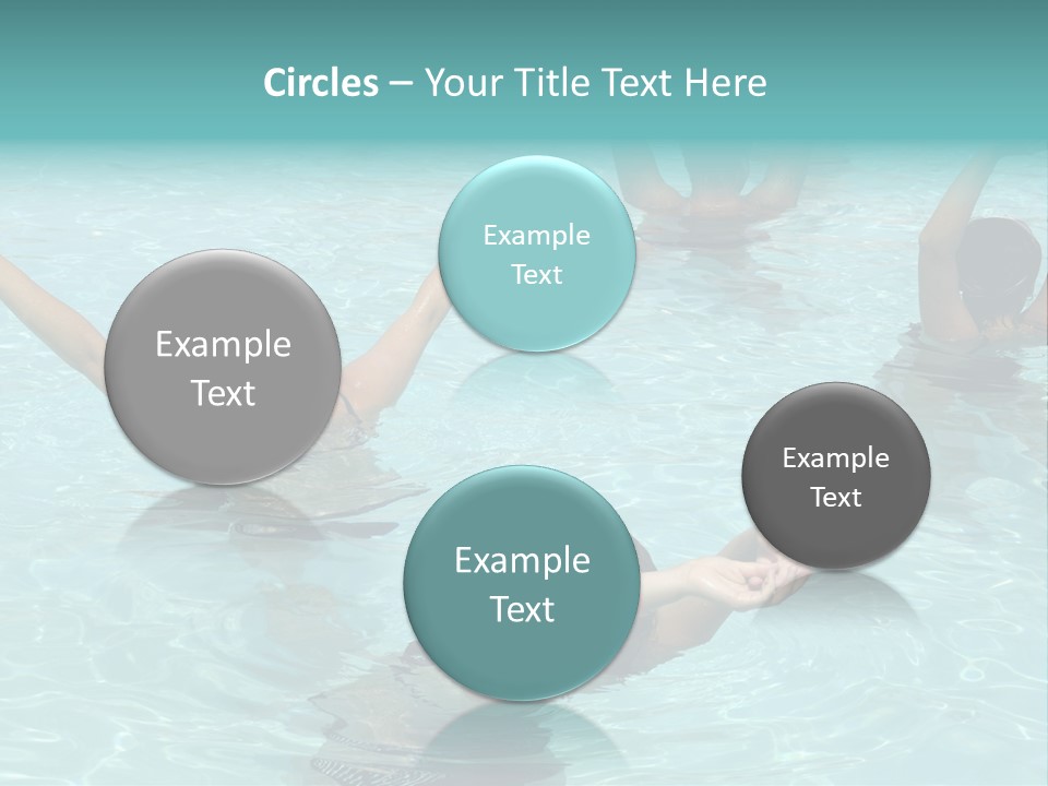 Red Sea Woman PowerPoint Template