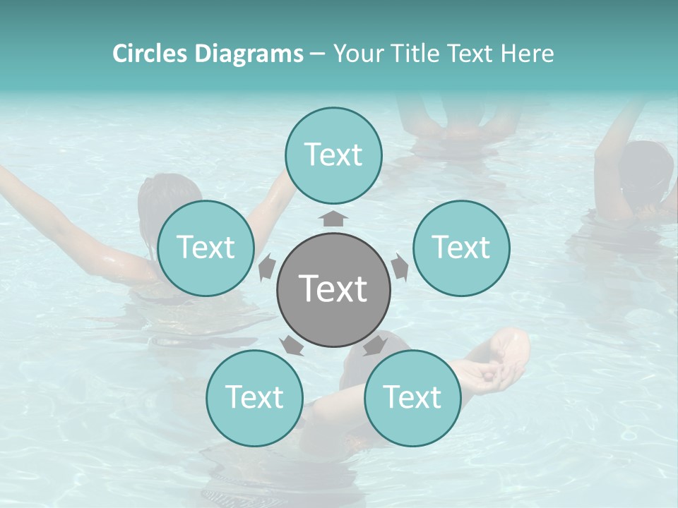 Red Sea Woman PowerPoint Template