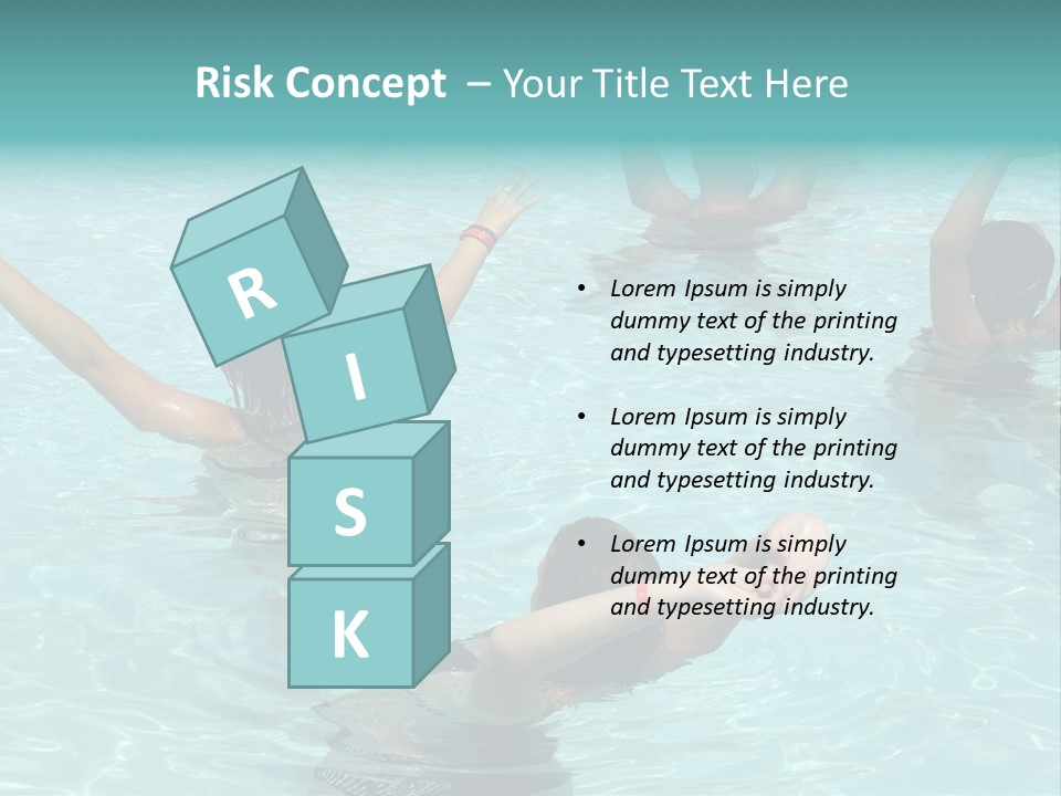 Red Sea Woman PowerPoint Template