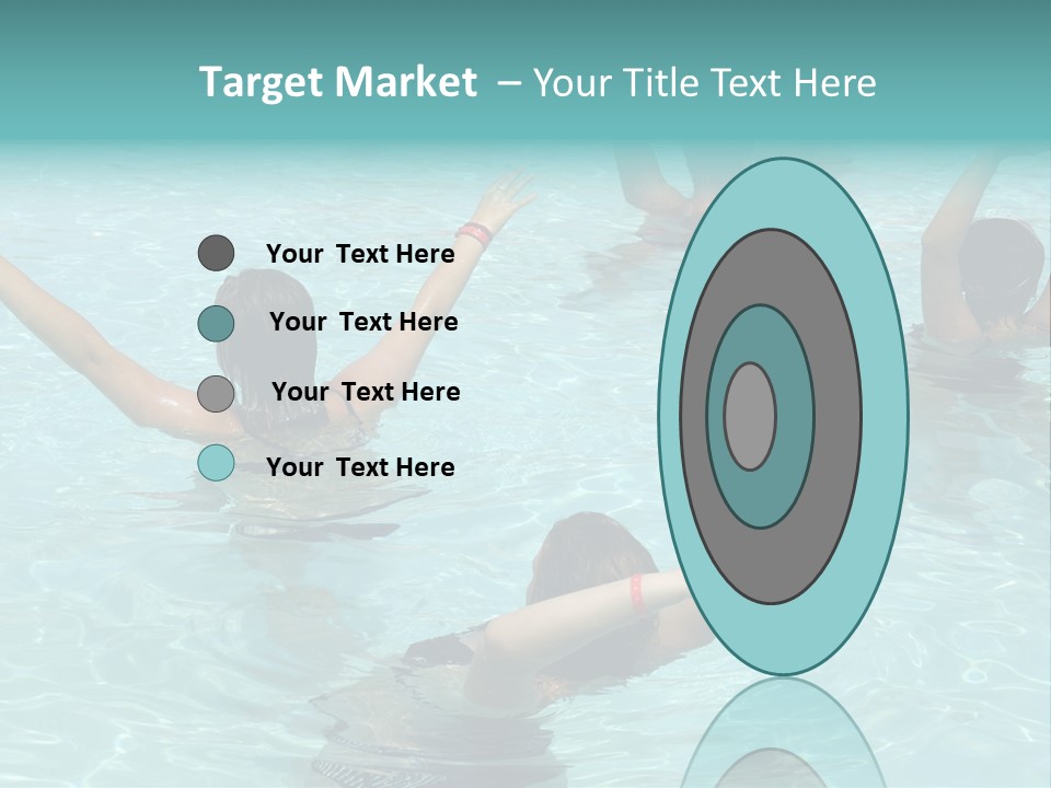 Red Sea Woman PowerPoint Template