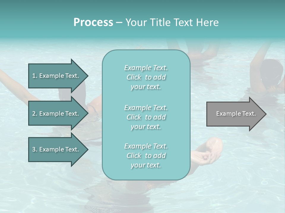 Red Sea Woman PowerPoint Template