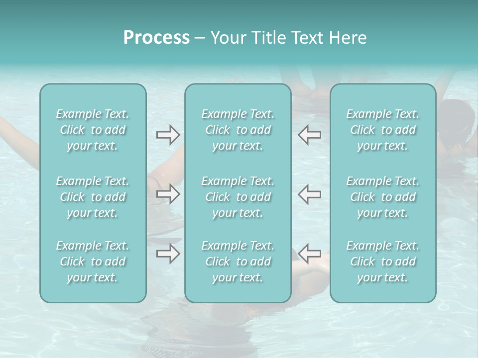 Red Sea Woman PowerPoint Template