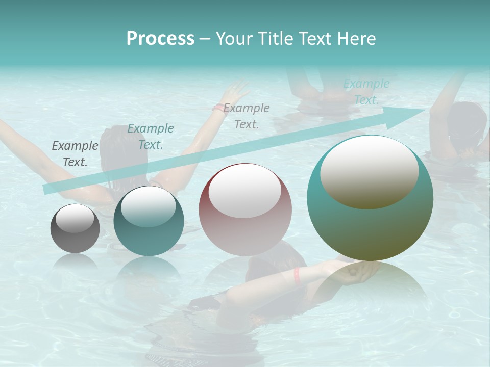 Red Sea Woman PowerPoint Template