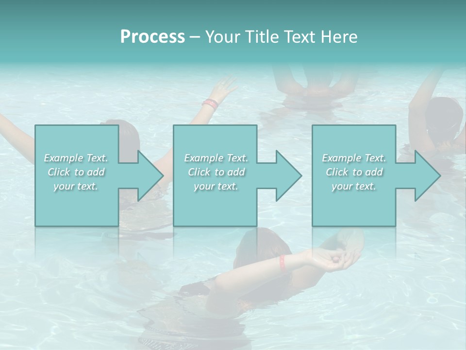 Red Sea Woman PowerPoint Template