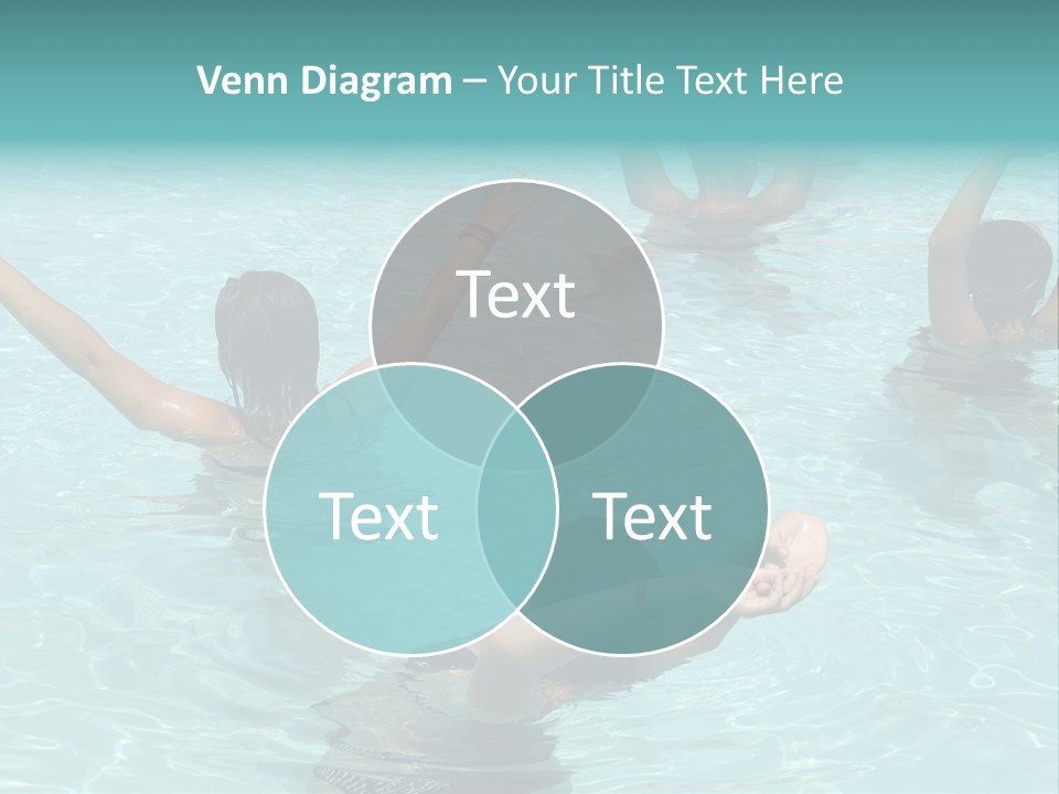 Red Sea Woman PowerPoint Template