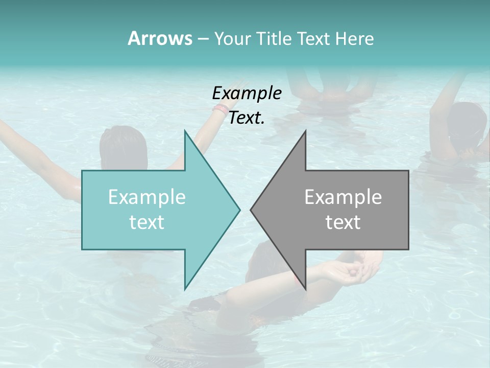 Red Sea Woman PowerPoint Template