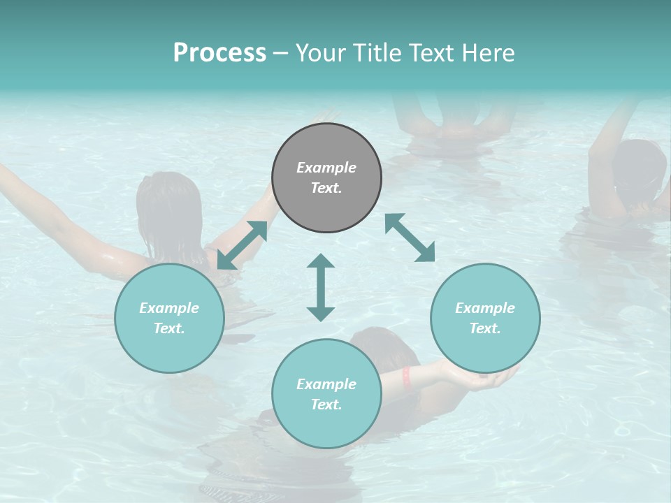 Red Sea Woman PowerPoint Template