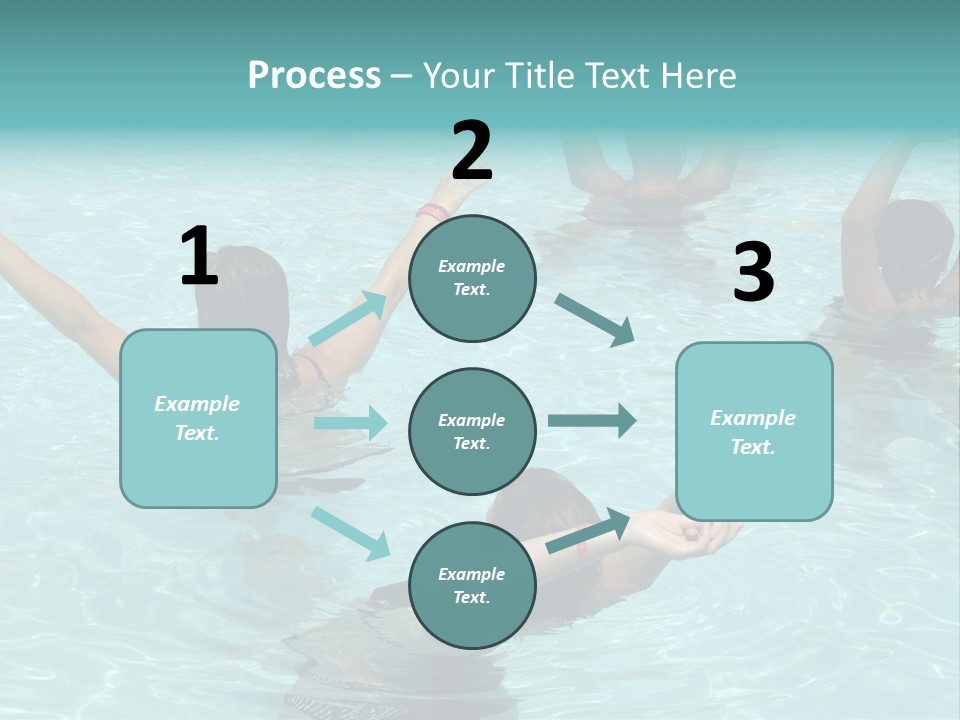 Red Sea Woman PowerPoint Template