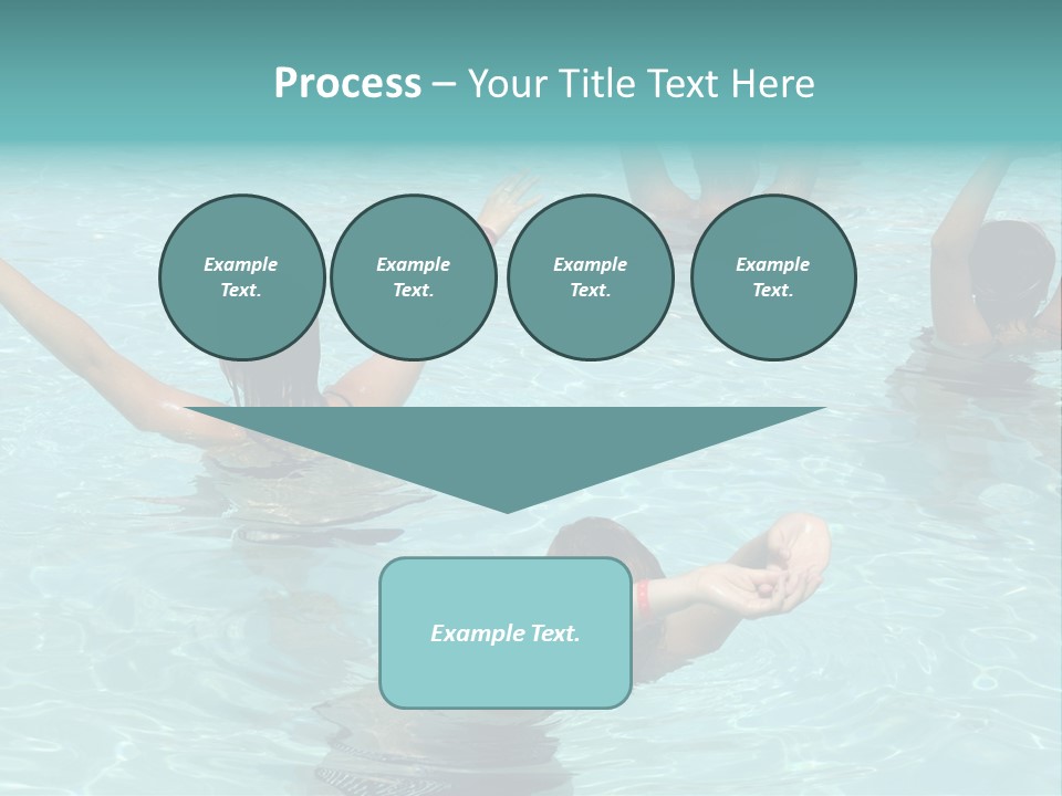 Red Sea Woman PowerPoint Template