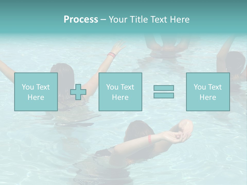 Red Sea Woman PowerPoint Template