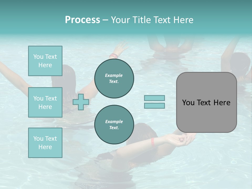 Red Sea Woman PowerPoint Template