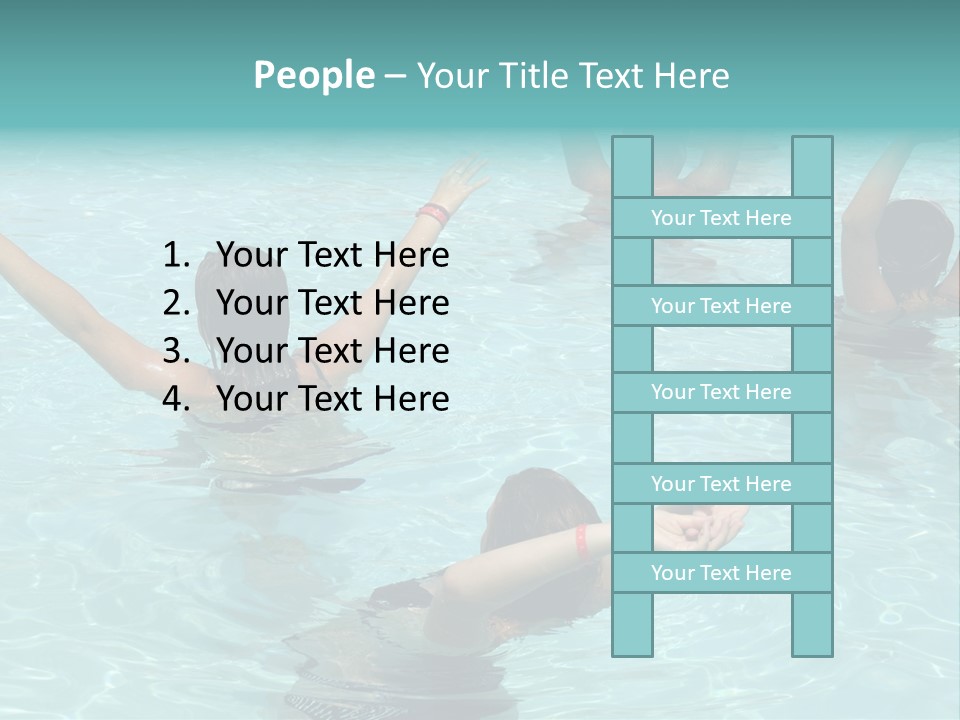 Red Sea Woman PowerPoint Template