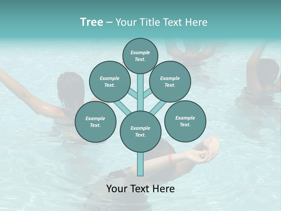 Red Sea Woman PowerPoint Template