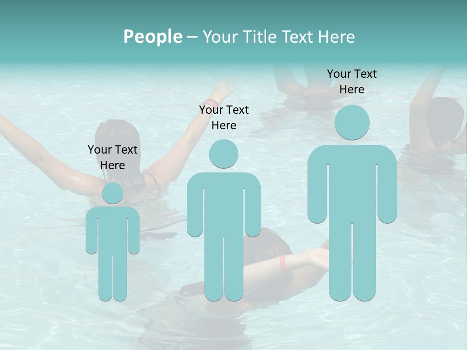 Red Sea Woman PowerPoint Template