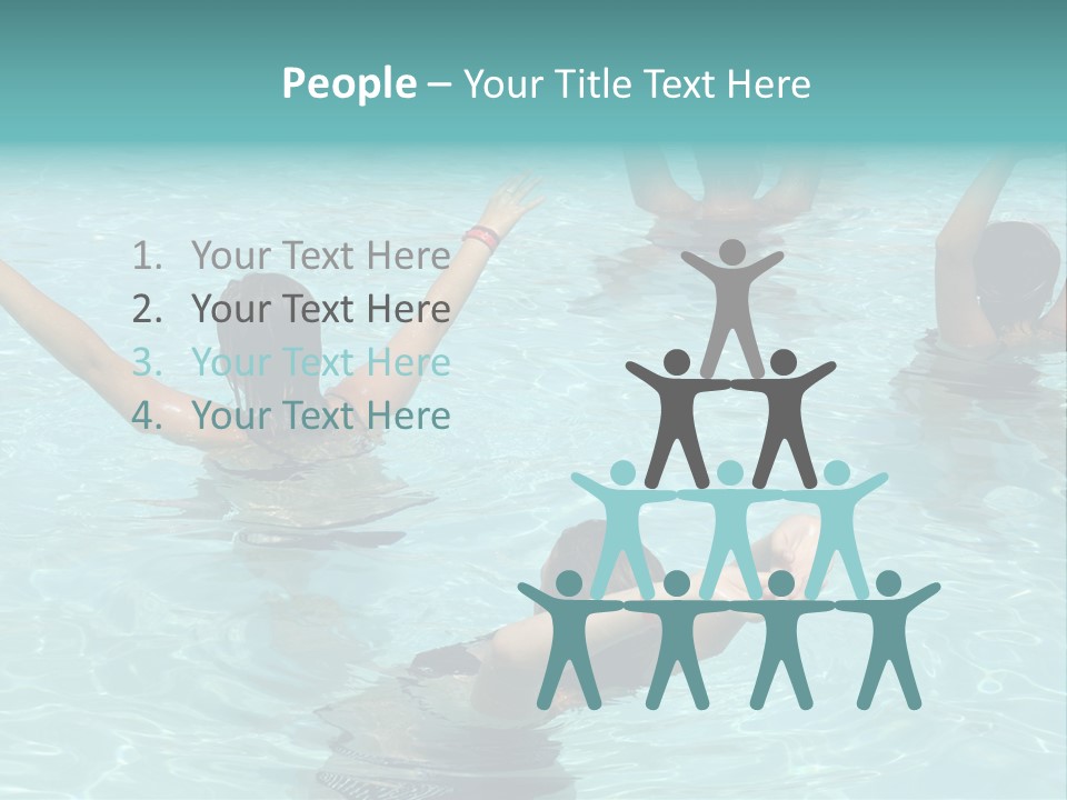 Red Sea Woman PowerPoint Template