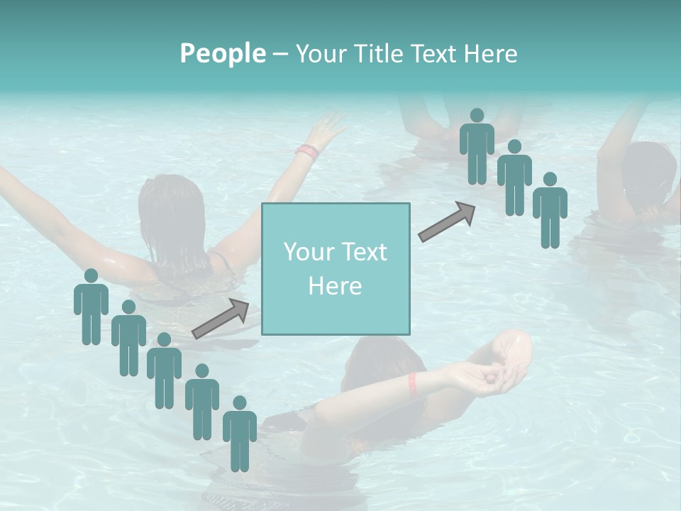 Red Sea Woman PowerPoint Template